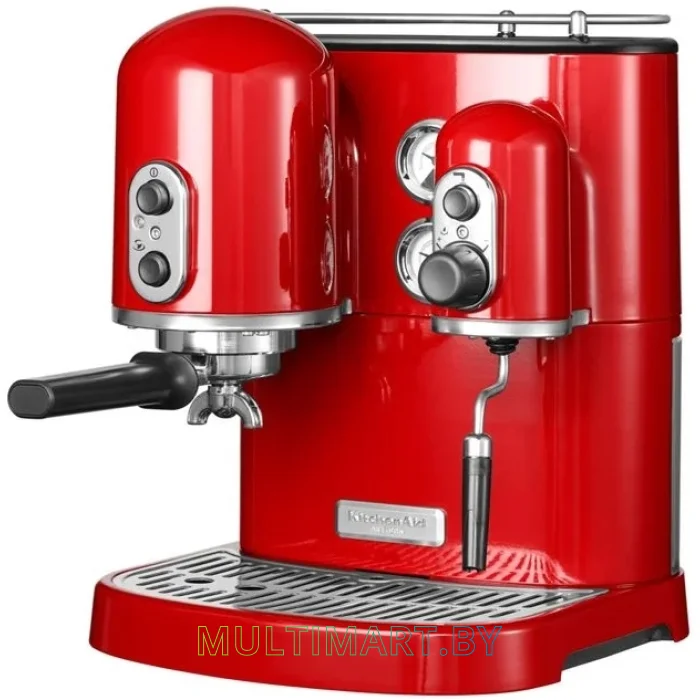 Рожковая помповая кофеварка KitchenAid Artisan Espresso (красный) (5KES2102EER)